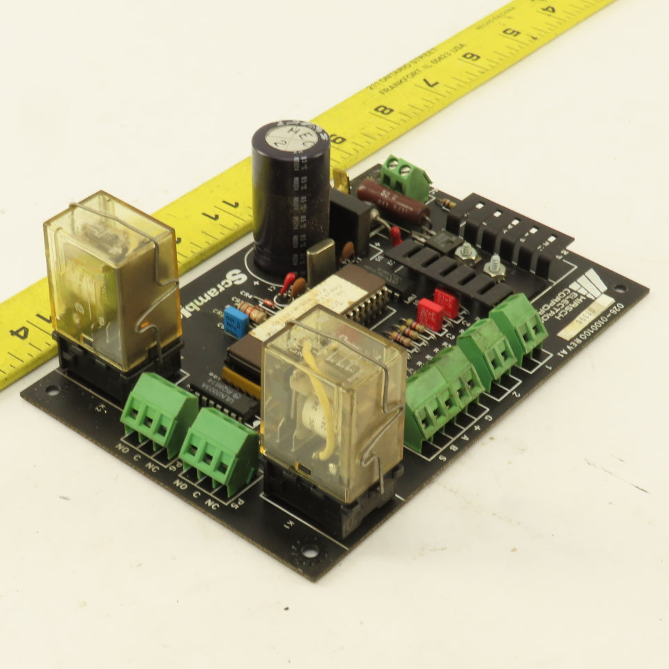 Hirsch 026-0100100 REV A1 Scramble Lock Mechanical Entry Lock Circuit Board