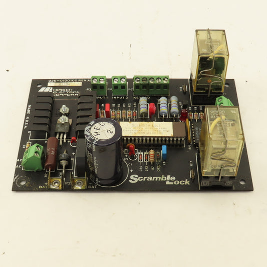 Hirsch 026-0100100 REV A1 Scramble Lock Mechanical Entry Lock Circuit Board