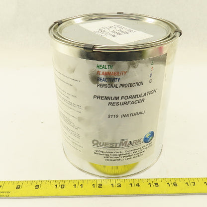 Quest Mark 2110 Natural Premium Formulation Resurfacer Concrete Epoxy 1 Gallon