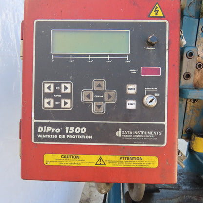 EW Bliss 21 M Mechanical 30 Ton OBI Punch Press 3" Stroke 9-1/2" Throat 230/460V