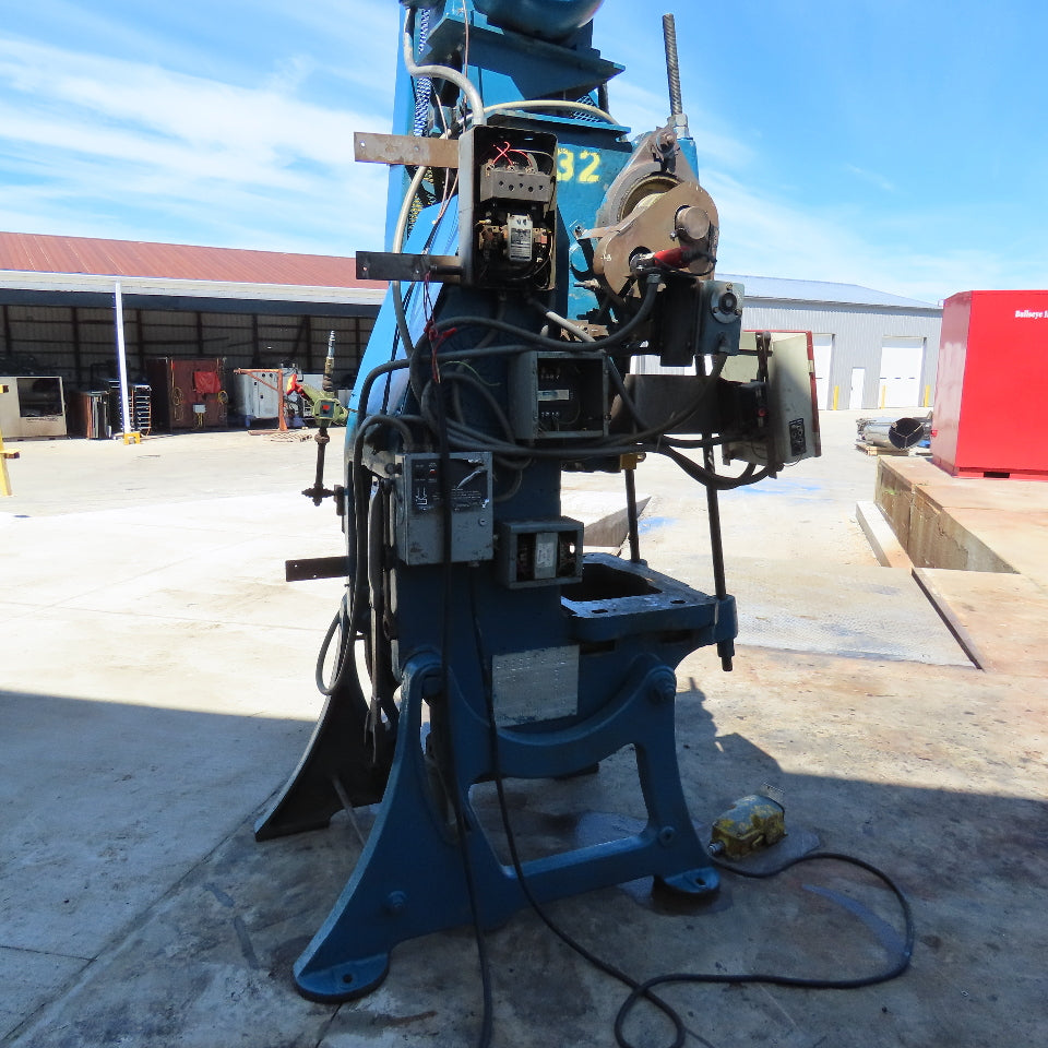 EW Bliss 21 M Mechanical 30 Ton OBI Punch Press 3" Stroke 9-1/2" Throat 230/460V