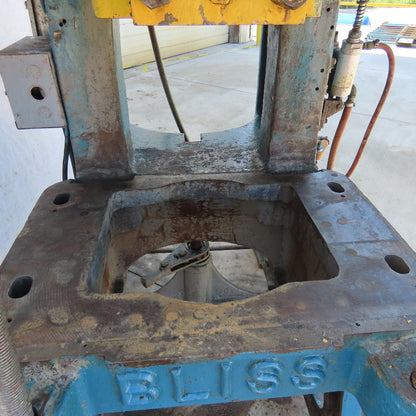 EW Bliss 21 M Mechanical 30 Ton OBI Punch Press 3" Stroke 9-1/2" Throat 230/460V