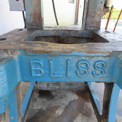 EW Bliss 21 M Mechanical 30 Ton OBI Punch Press 3" Stroke 9-1/2" Throat 230/460V