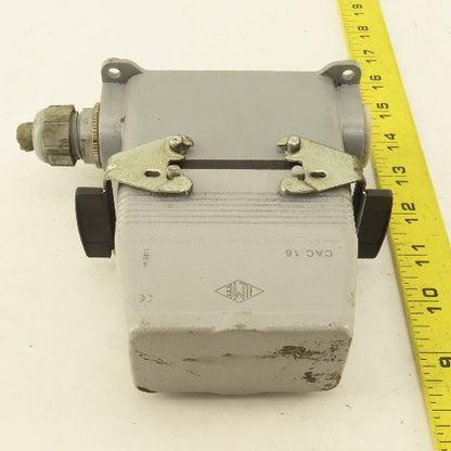 ILME CAC16 16 Pin Female Male No Entry Hood Electrical Connector Set