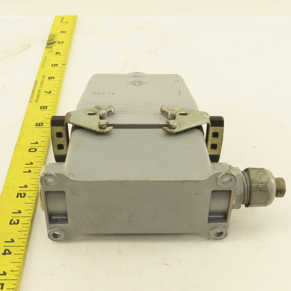 ILME CAC16 16 Pin Female Male No Entry Hood Electrical Connector Set