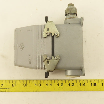 ILME CAC16 16 Pin Female Male No Entry Hood Electrical Connector Set