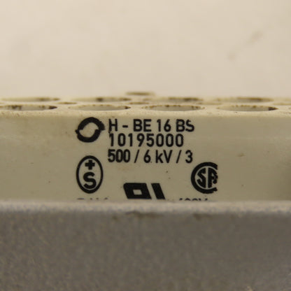 Contact H-BE16BS 16 Pin Female Electrical Connector Angled