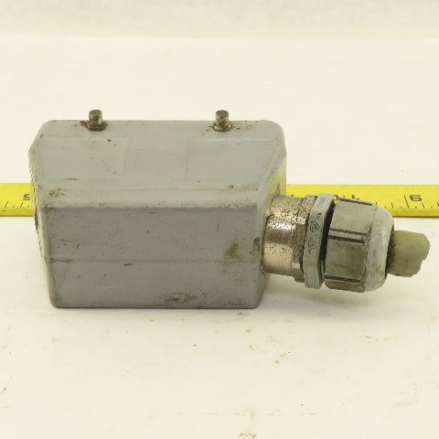Contact H-BE16BS 16 Pin Female Electrical Connector Angled