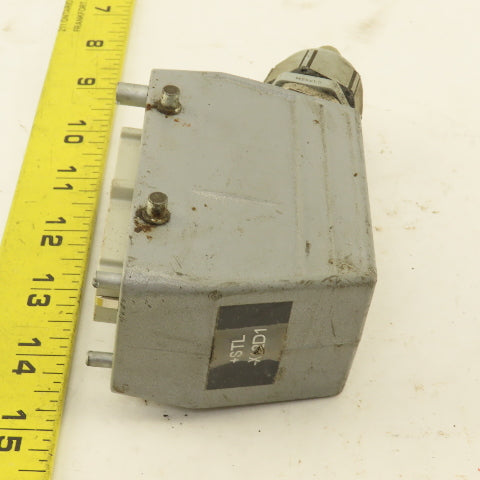 Contact H-BE16BS 16 Pin Female Electrical Connector Angled