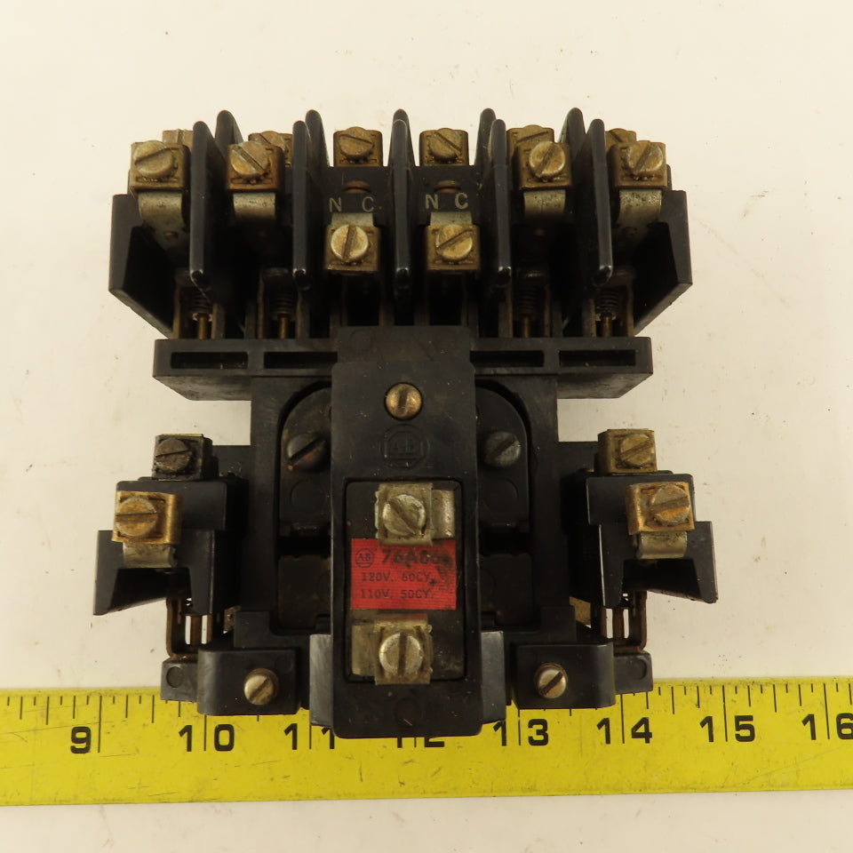 Allen Bradley 700-BR620A1 600V 10A AC Relay 120V Coil