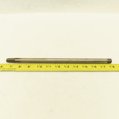 Brubaker 1/4"- 18 NPT Pipe Tap HSS 4 Flute L4 12" OAL