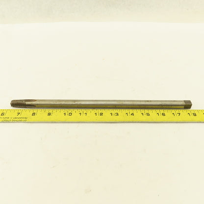 Brubaker 1/4"- 18 NPT Pipe Tap HSS 4 Flute L4 12" OAL