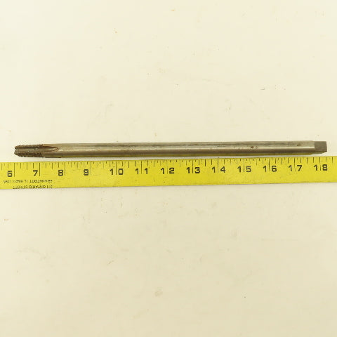 Brubaker 1/4"- 18 NPT Pipe Tap HSS 4 Flute L4 12" OAL