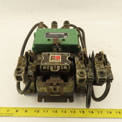 Furnas 14JB32AA11 600V 100Hp 3Ph Size 4 Motor Starter Dual Volt Coil