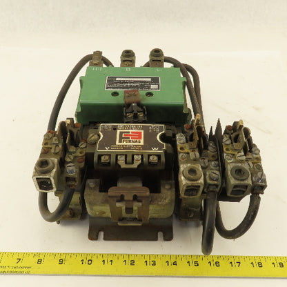 Furnas 14JB32AA11 600V 100Hp 3Ph Size 4 Motor Starter Dual Volt Coil