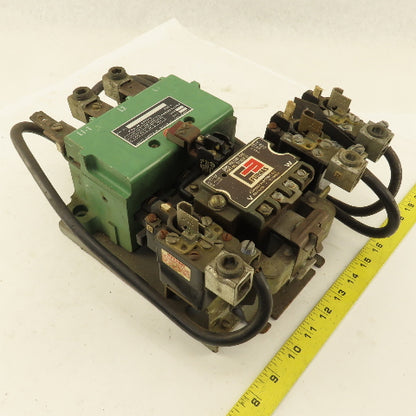 Furnas 14JB32AA11 600V 100Hp 3Ph Size 4 Motor Starter Dual Volt Coil
