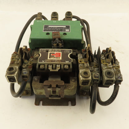 Furnas 14JB32AA11 600V 100Hp 3Ph Size 4 Motor Starter Dual Volt Coil