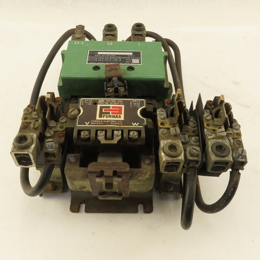 Furnas 14JB32AA11 600V 100Hp 3Ph Size 4 Motor Starter Dual Volt Coil