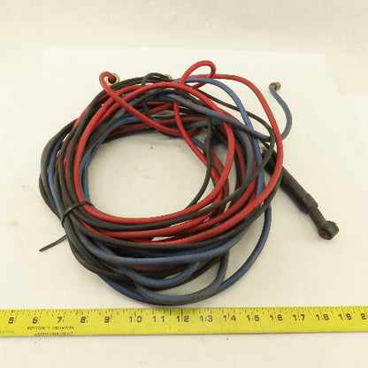 Water Cooled TIG Torch Super Flex Cable Hose Assembly 18'