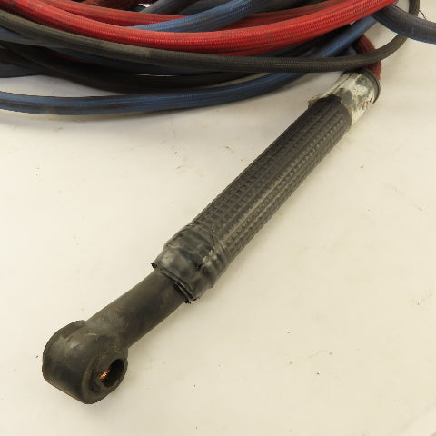Water Cooled TIG Torch Super Flex Cable Hose Assembly 18'