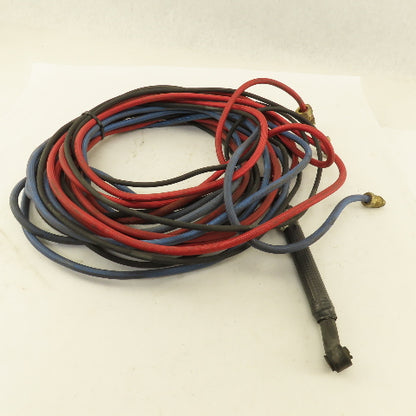 Water Cooled TIG Torch Super Flex Cable Hose Assembly 18'