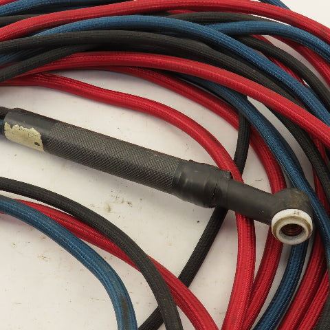 Water Cooled TIG Torch Super Flex Cable Hose Assembly 23'
