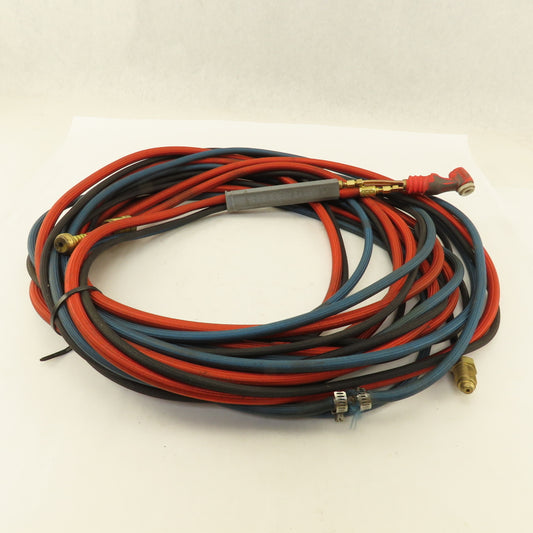 Water Cooled CS310A TIG Torch Super Flex Cable Hose Assembly 25'