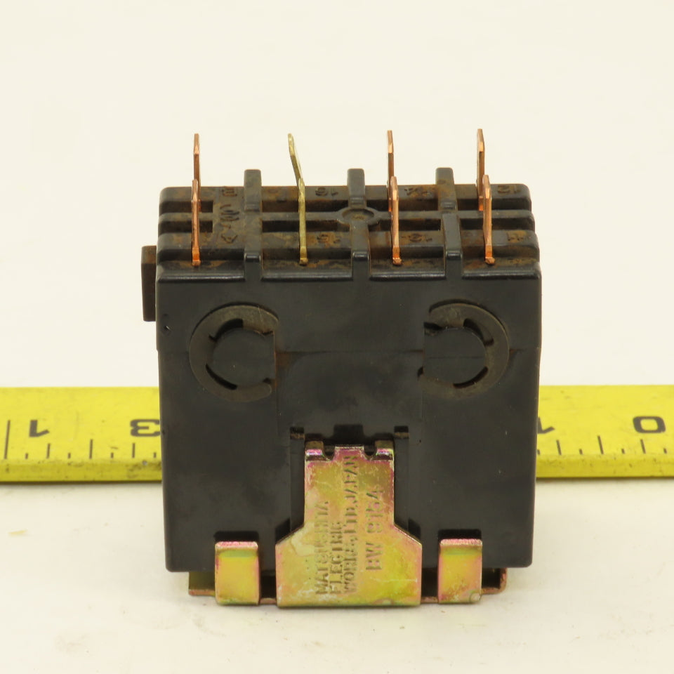 Matsushita BW56681K VC20FA 1Ph Plug In Relay 200V 1.5kW 200V Coil
