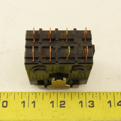 Matsushita BW56681K VC20FA 1Ph Plug In Relay 200V 1.5kW 200V Coil