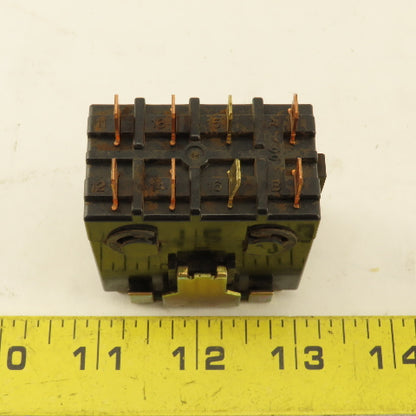 Matsushita BW56681K VC20FA 1Ph Plug In Relay 200V 1.5kW 200V Coil