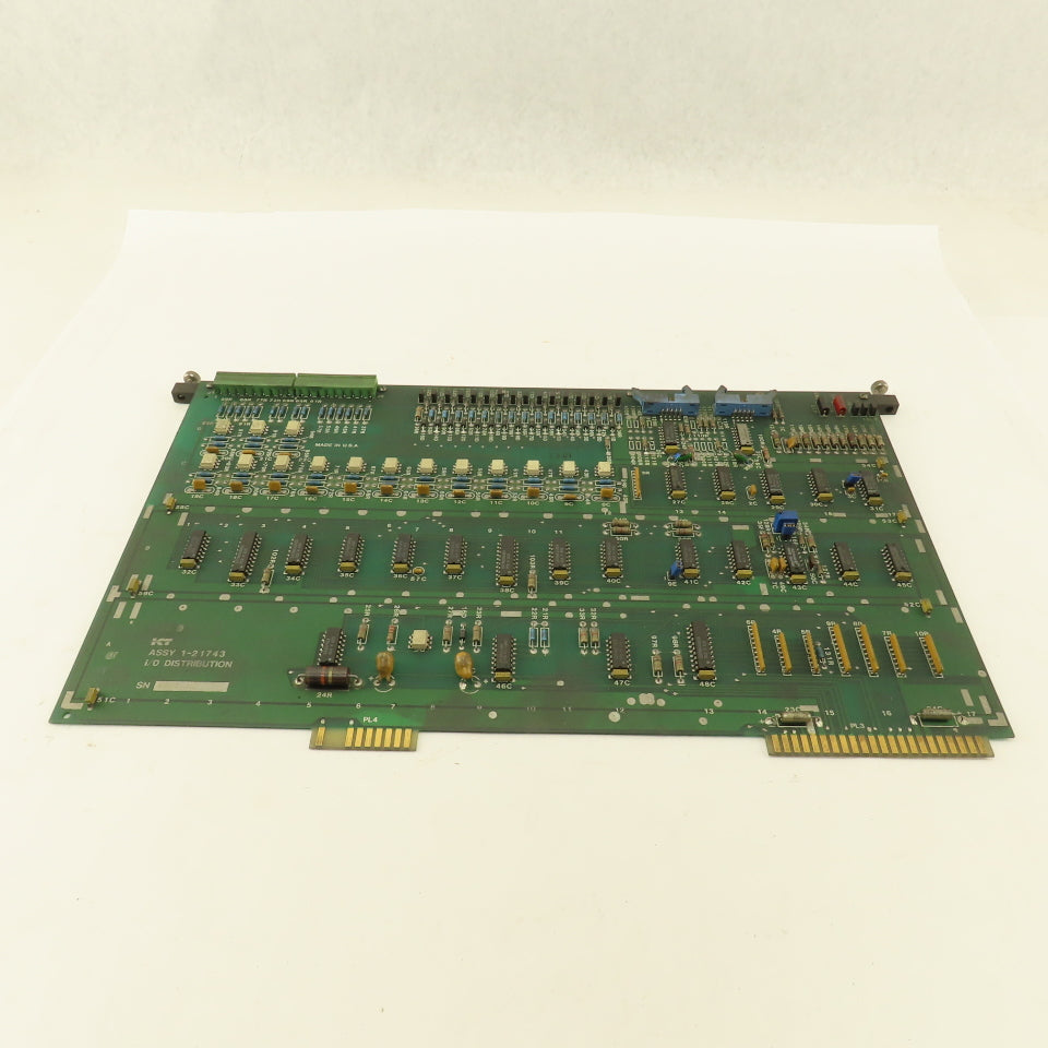 KT Kearney & Trecker 1-21743 REV 8 Circuit Board I/O Distribution