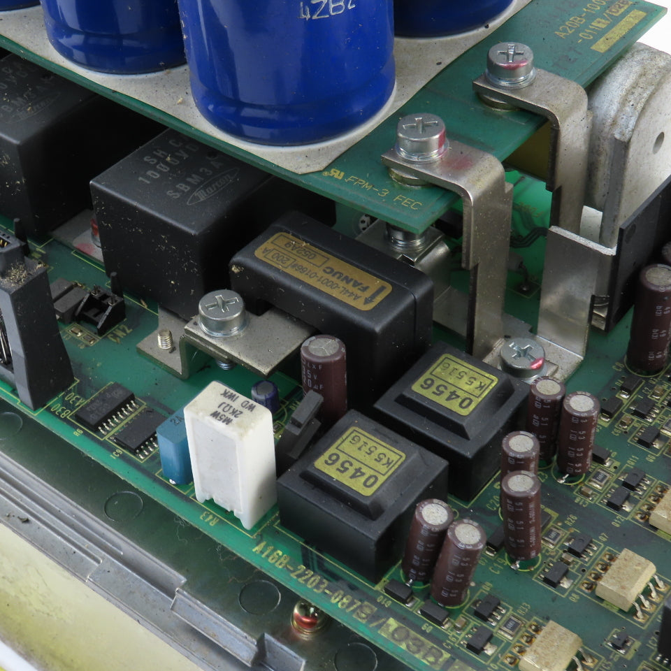 Fanuc A16B-2203-0879/03B Servo Controller Model Unknown