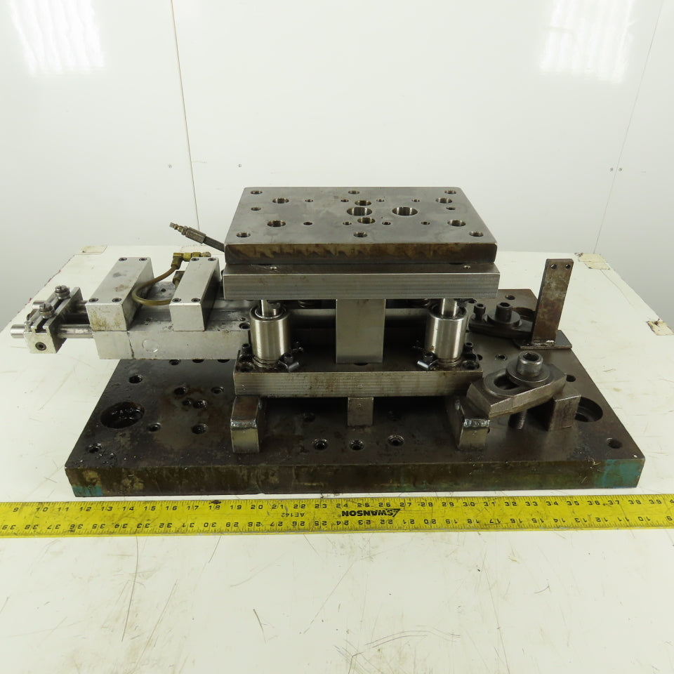 4 Post Heavy Punch Press Die Shoe Tooling Set 12"x10" 4" Open