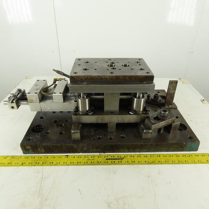4 Post Heavy Punch Press Die Shoe Tooling Set 12"x10" 4" Open