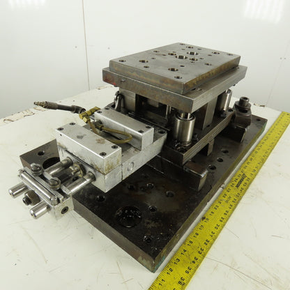 4 Post Heavy Punch Press Die Shoe Tooling Set 12"x10" 4" Open