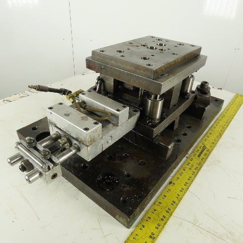 4 Post Heavy Punch Press Die Shoe Tooling Set 12"x10" 4" Open