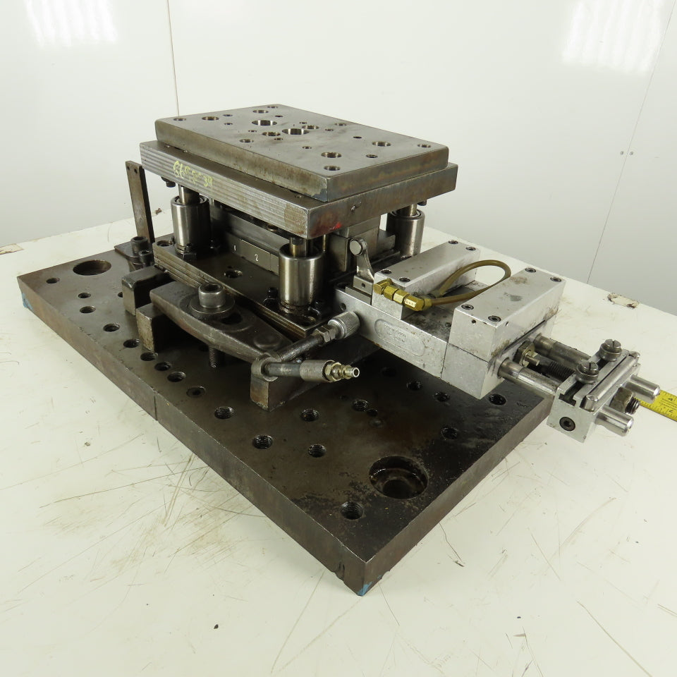 4 Post Heavy Punch Press Die Shoe Tooling Set 12"x10" 4" Open