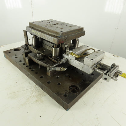 4 Post Heavy Punch Press Die Shoe Tooling Set 12"x10" 4" Open
