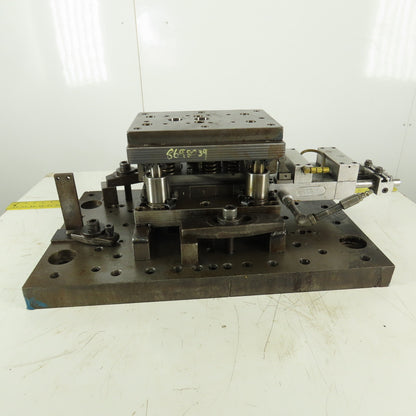 4 Post Heavy Punch Press Die Shoe Tooling Set 12"x10" 4" Open