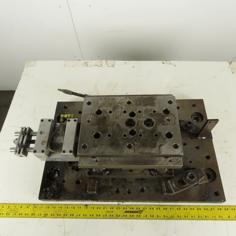 4 Post Heavy Punch Press Die Shoe Tooling Set 12"x10" 4" Open