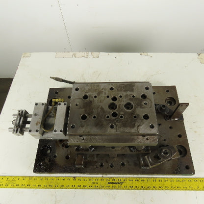 4 Post Heavy Punch Press Die Shoe Tooling Set 12"x10" 4" Open