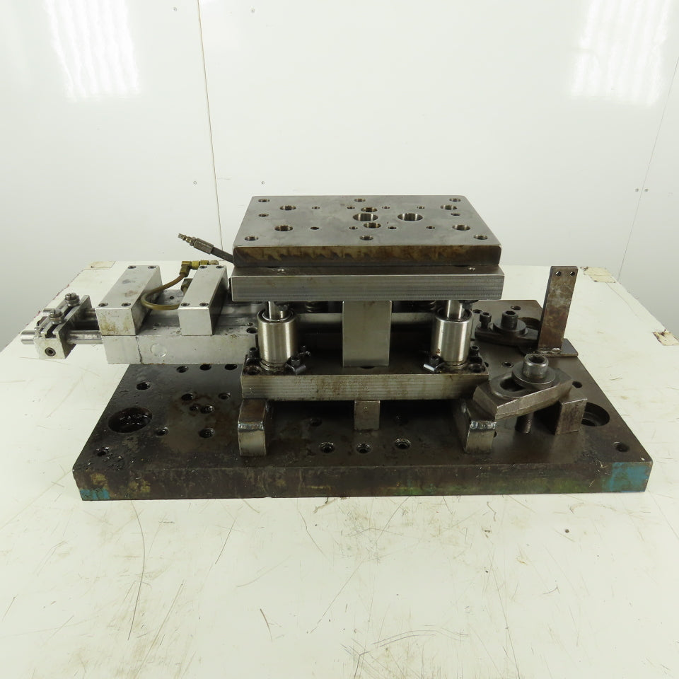 4 Post Heavy Punch Press Die Shoe Tooling Set 12"x10" 4" Open