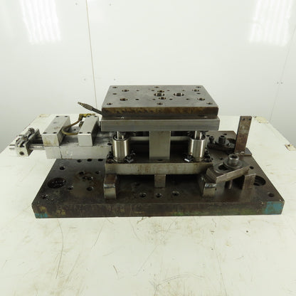 4 Post Heavy Punch Press Die Shoe Tooling Set 12"x10" 4" Open
