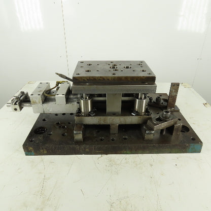 4 Post Heavy Punch Press Die Shoe Tooling Set 12"x10" 4" Open