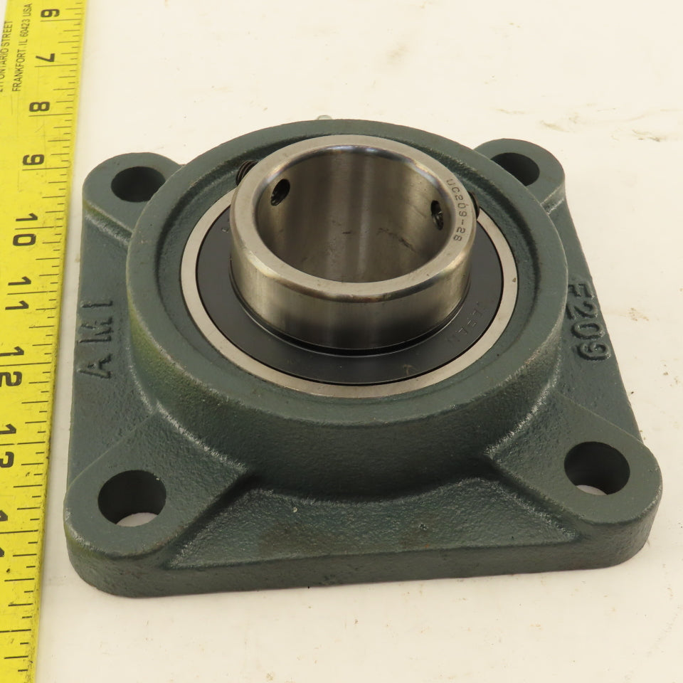AMI UC209-28 1-3/4" Bearing Block 4 Bolt Flange
