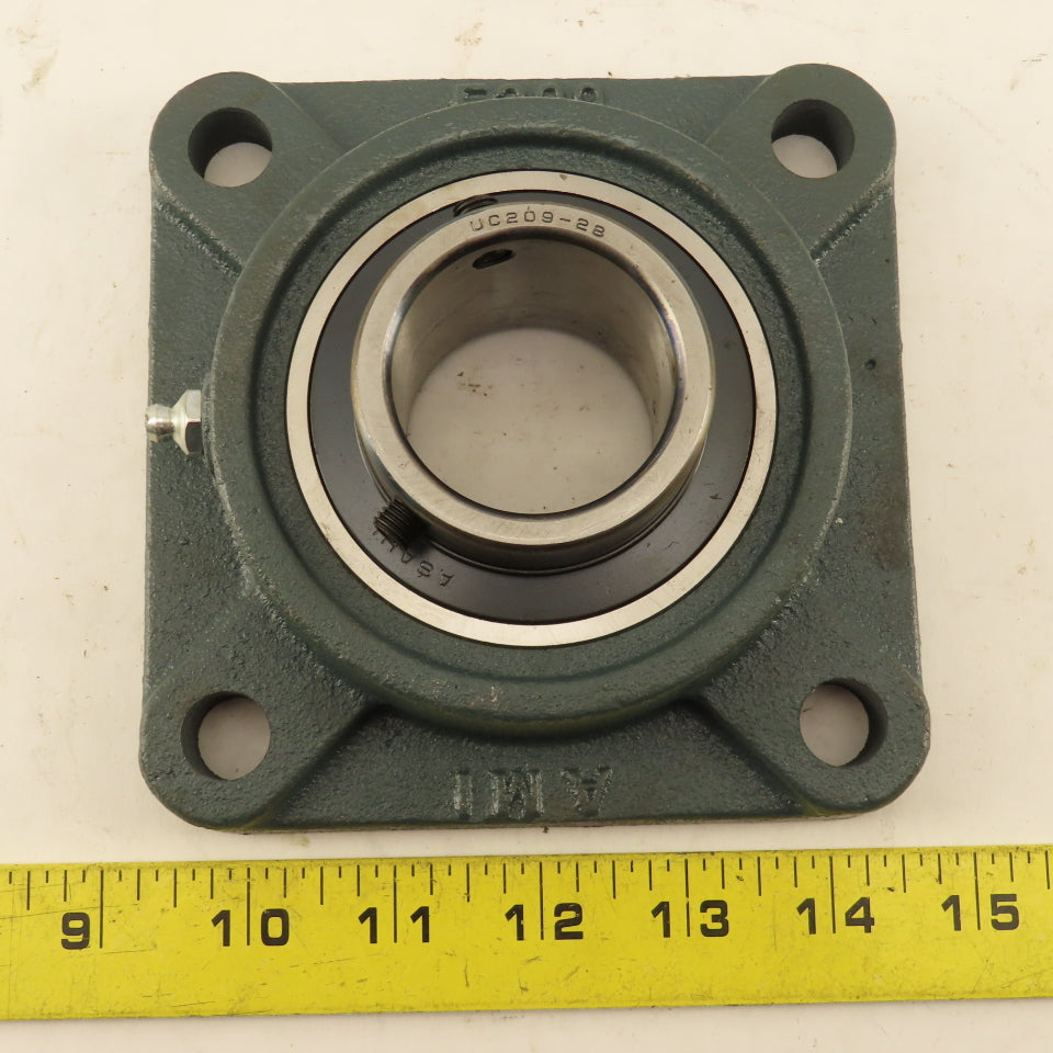 AMI UC209-28 1-3/4" Bearing Block 4 Bolt Flange