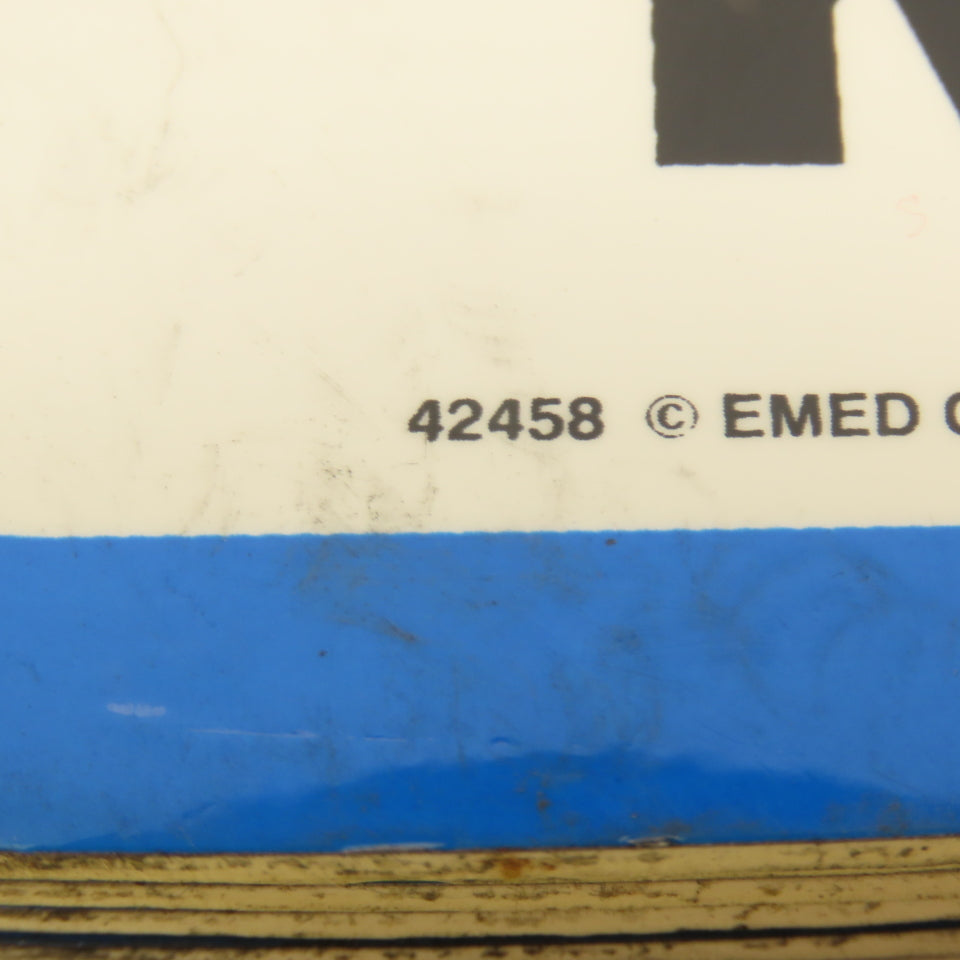 EMED Co. NOTICE This Door Must Be Kept Locked Sign 10"x7" Single Sided Lot Of 7