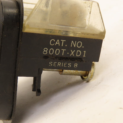 Allen Bradley 800T-XD1 600V Keyed Selector Switch No Keys Lot Of 3
