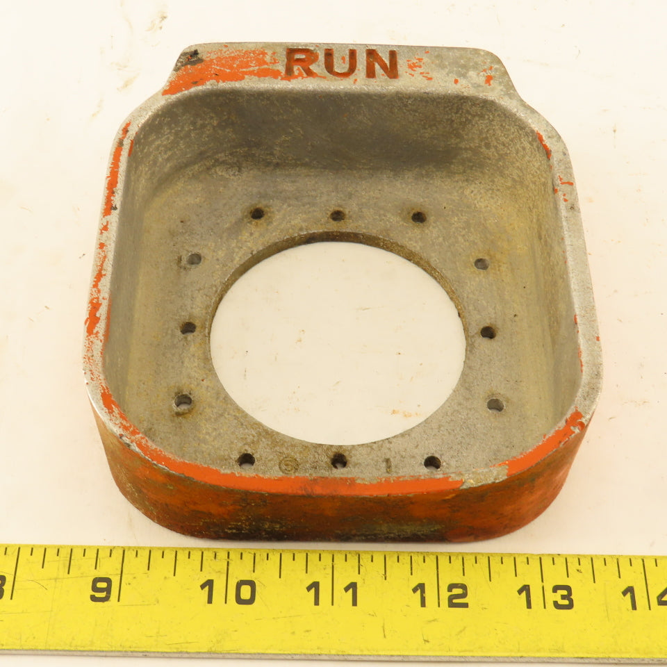 Palm Button Guard Cast Aluminum RUN 3-1/4" Hole Space