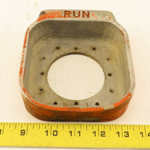 Palm Button Guard Cast Aluminum RUN 3-1/4" Hole Space